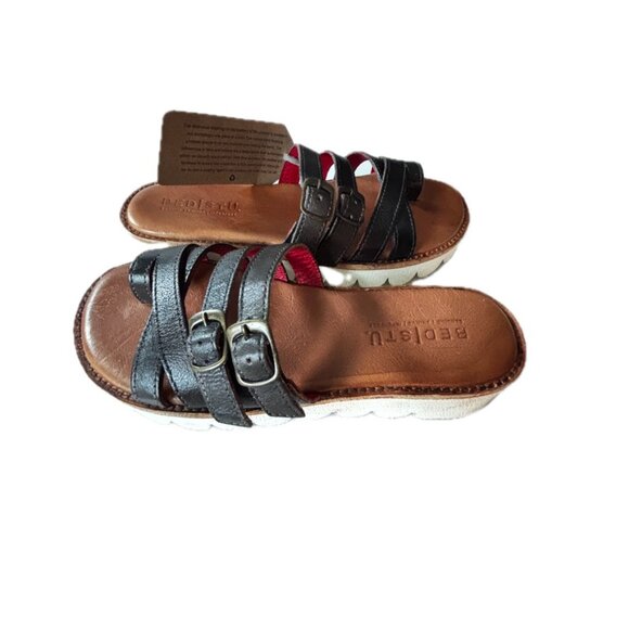 BedIStu Crawler Women's Size 7.5 Flat Cushioned Leather Sandals NWT $189 - Picture 10 of 12